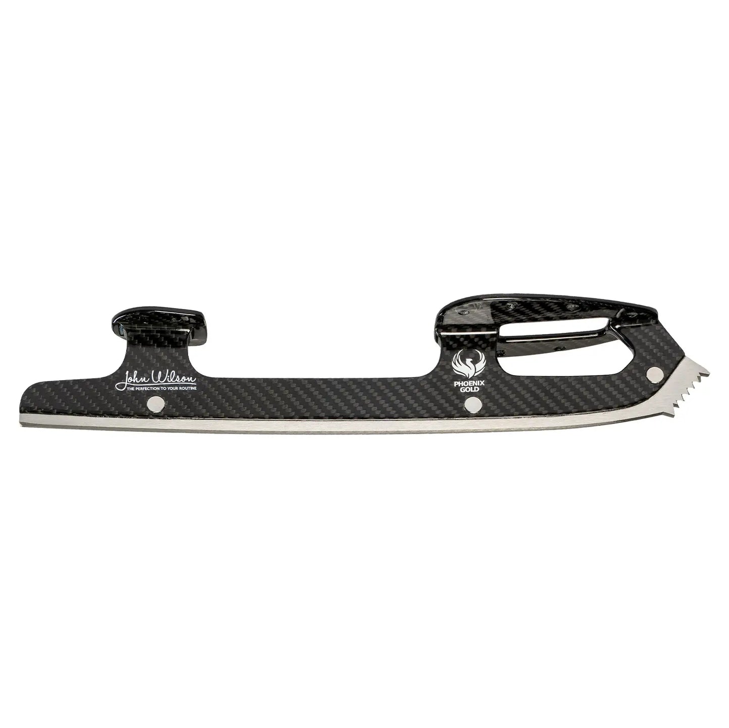 John Wilson Phoenix Gold Blade Figure Skating Blade in Black