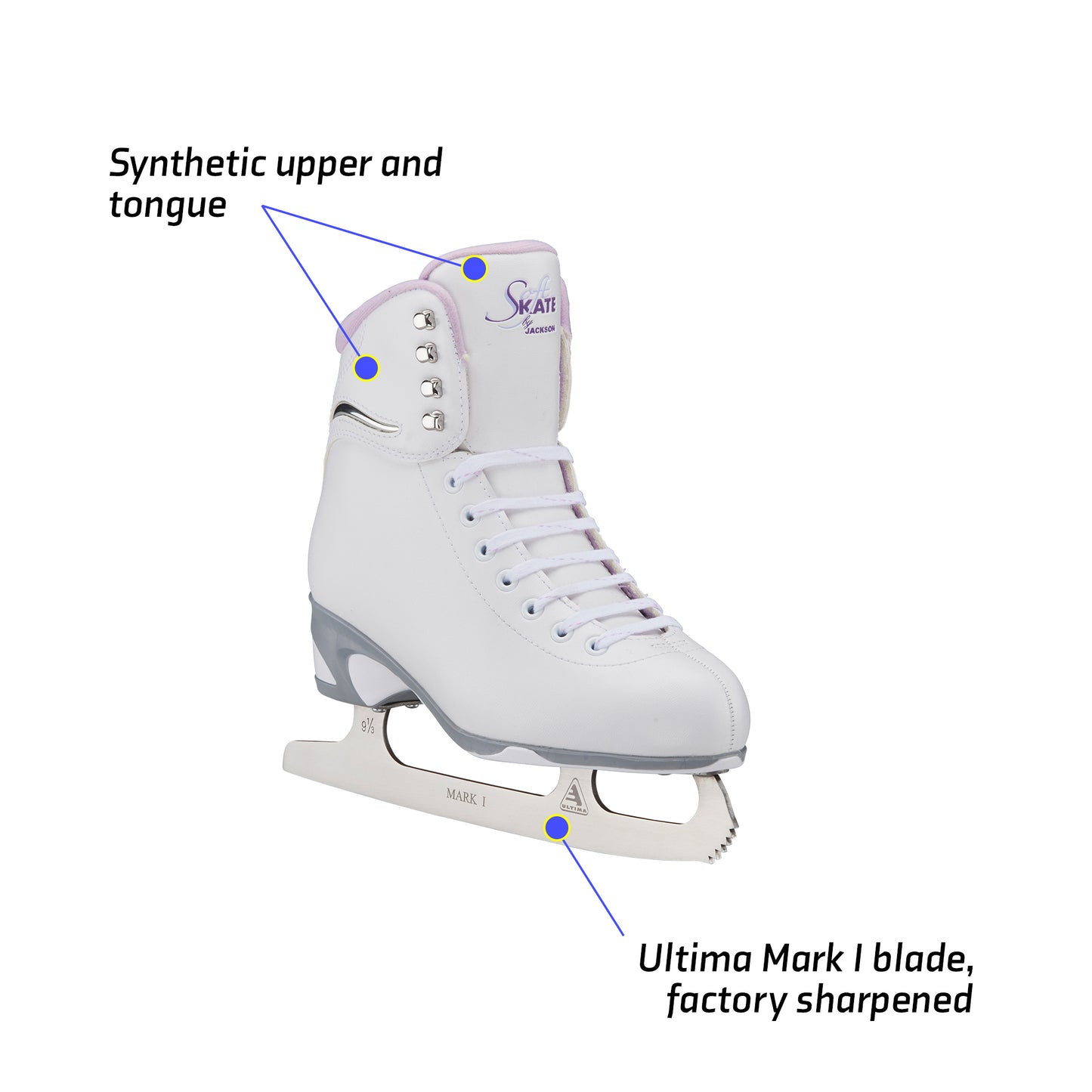 Jackson Women's SoftSkate Figure Skating Skate