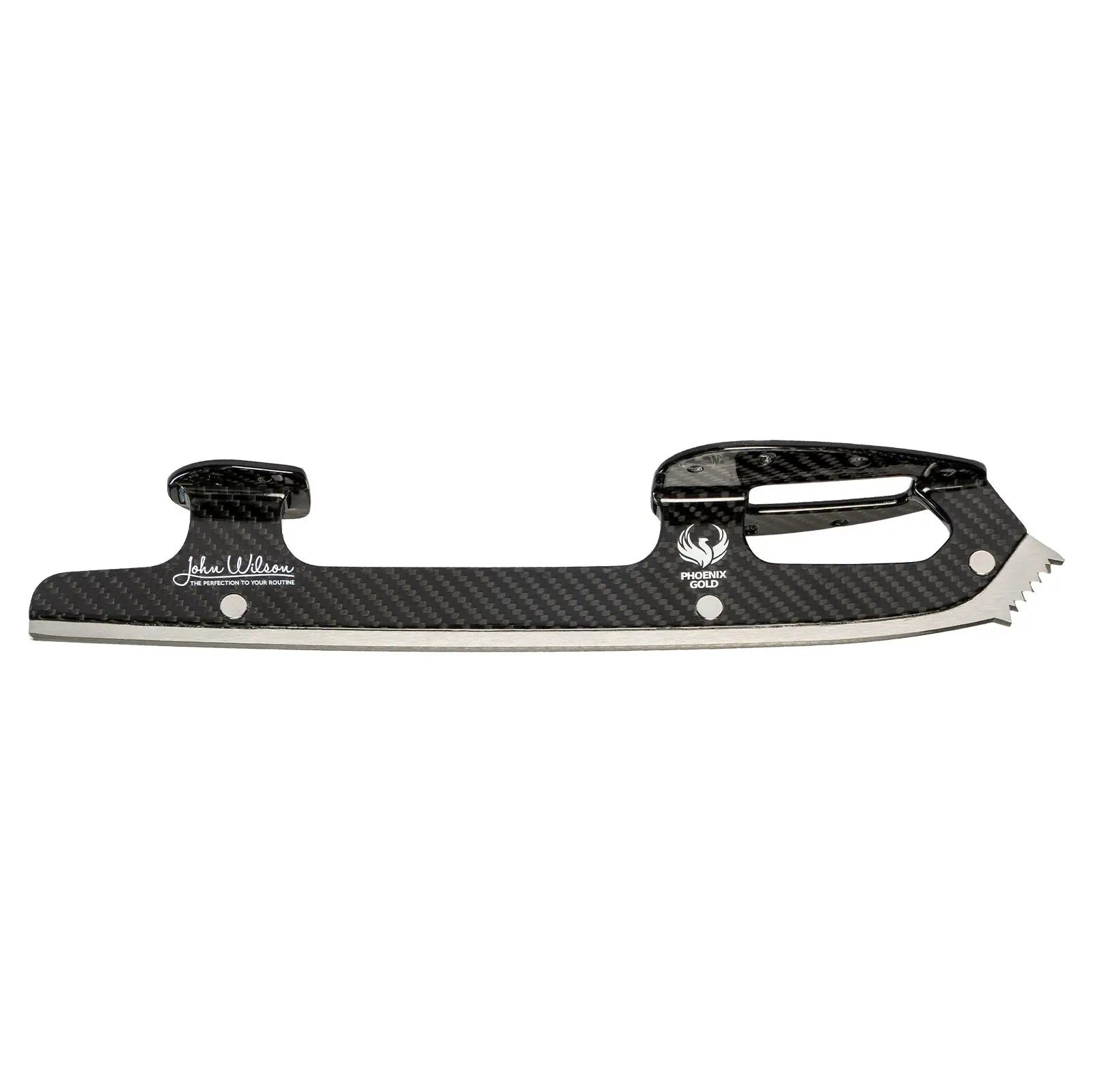John Wilson Phoenix Gold Blade Figure Skating Blade in Black