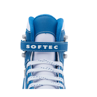 Jackson Softec Sport White w/Blue Figure Skating Skate