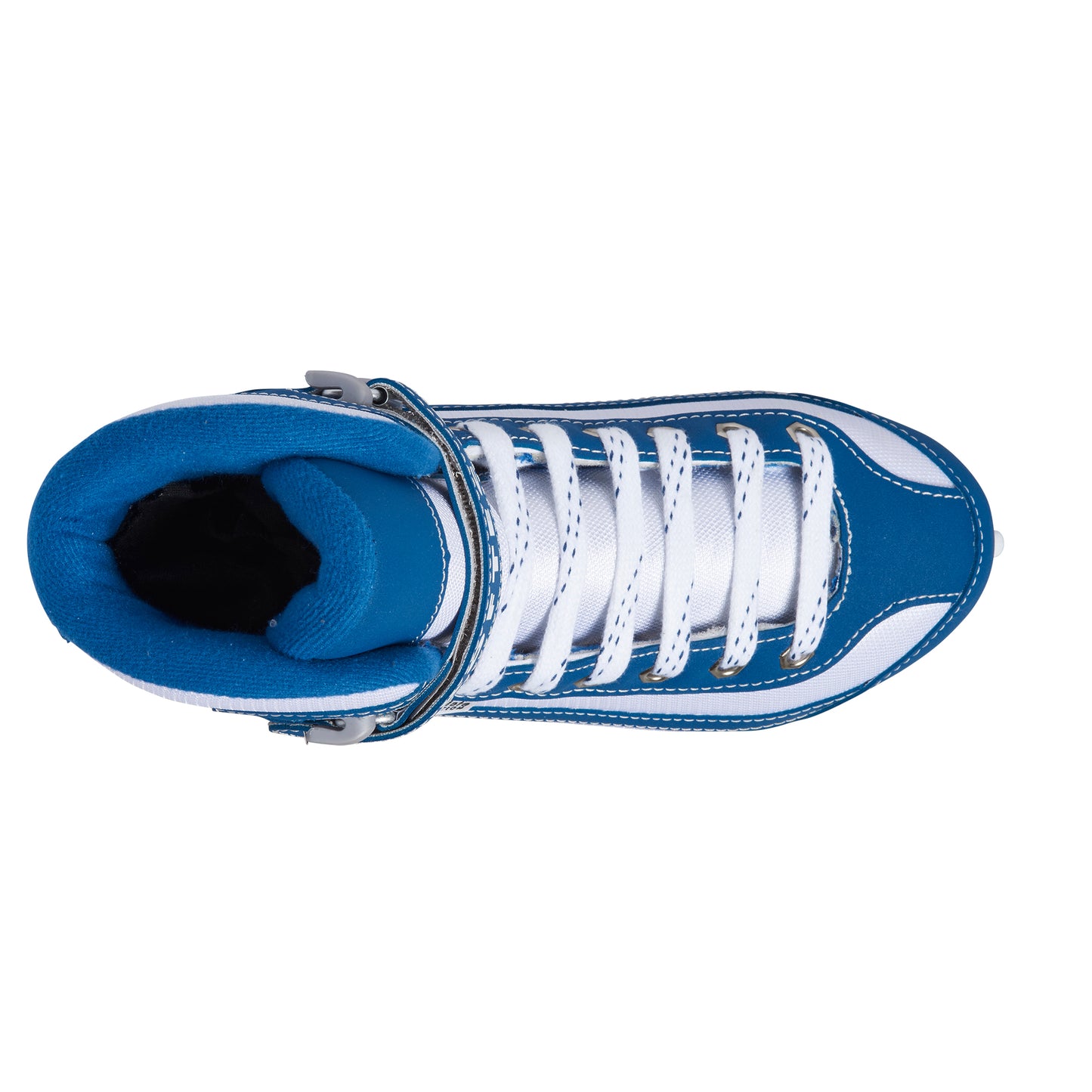 Jackson Softec Sport White w/Blue Figure Skating Skate