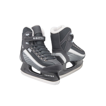 Jackson Softec Sport White w/Blue Figure Skating Skate