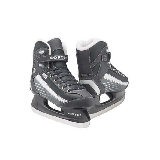 Jackson Softec Sport White w/Blue Figure Skating Skate