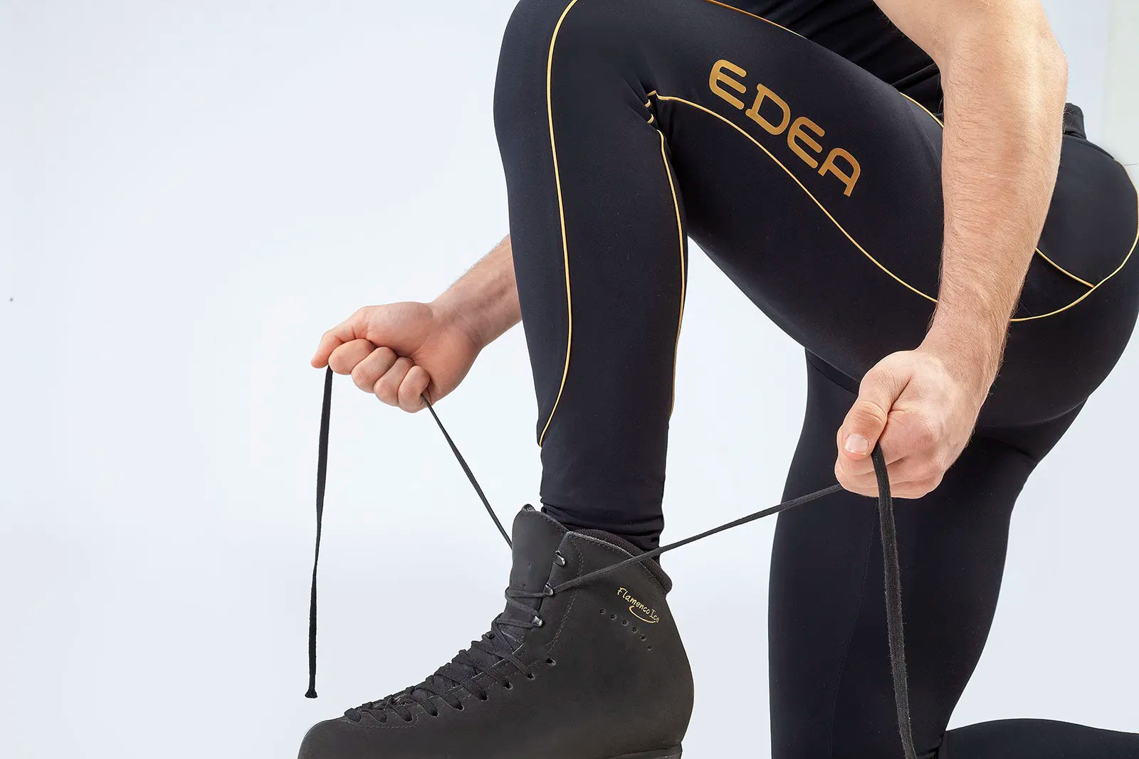 EDEA Dream Gold Leggings Man Skating Apparel