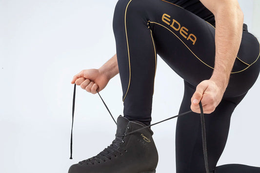 EDEA Dream Gold Leggings Man Skating Apparel