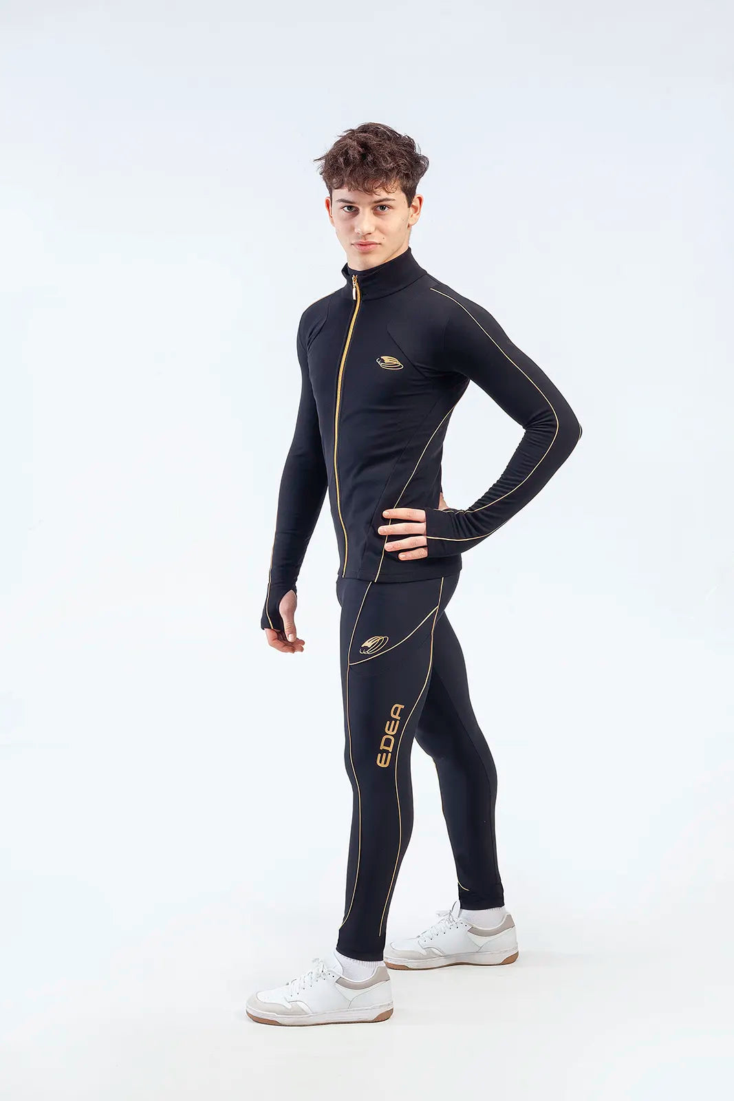 EDEA Dream Gold Jacket Man - Worn View