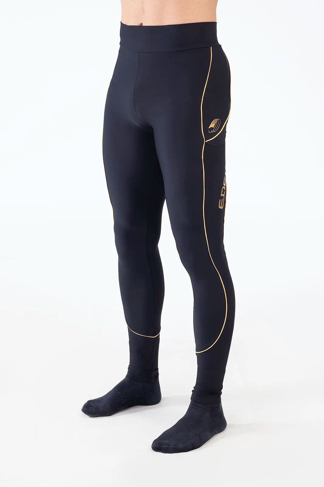 EDEA Dream Gold Leggings Man - Worn View