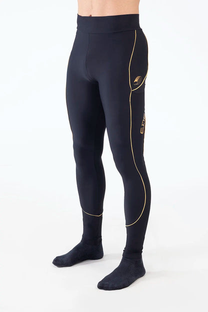EDEA Dream Gold Leggings Man - Worn View