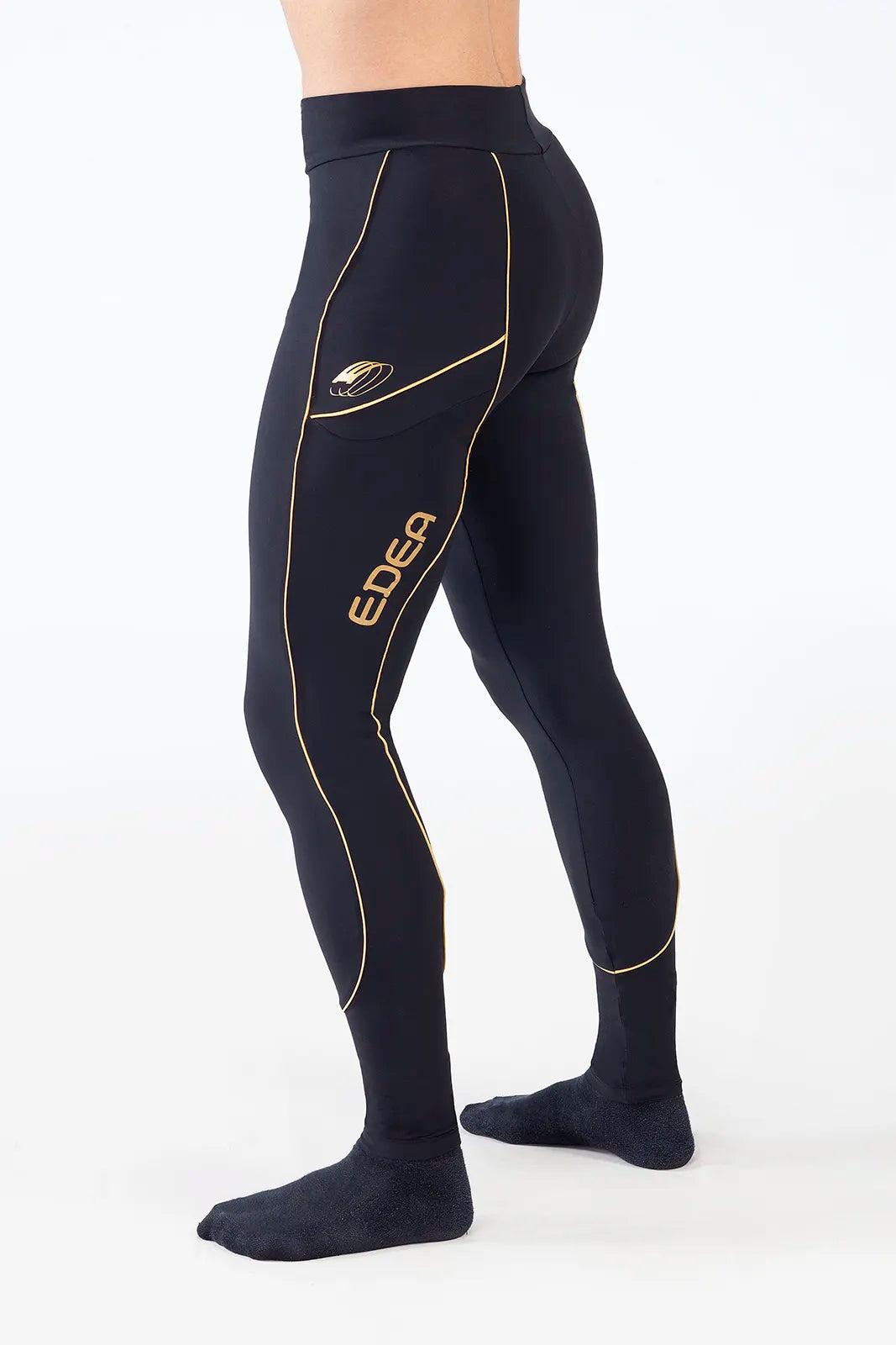 EDEA Dream Gold Leggings Man - Worn View