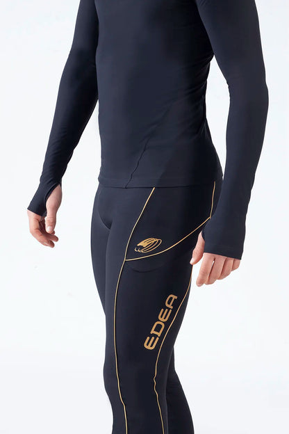 EDEA Dream Gold Long Sleeve Shirt Man - Worn View