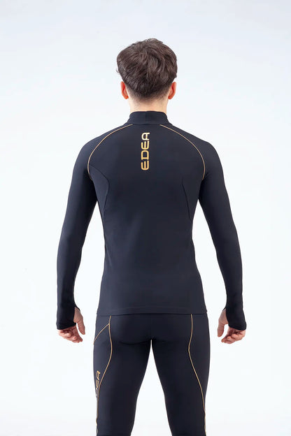 EDEA Dream Gold Long Sleeve Shirt Man - Worn View